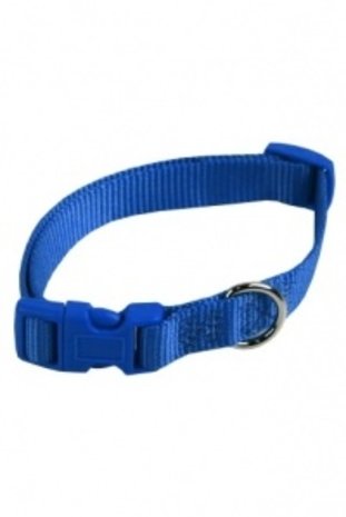 Papillon Pet Products Adjustable nylon collar color blue Papillon Pet Products Adjustable nylon collar color blue