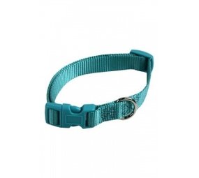 Papillon Pet Products Verstelbare nylon halsband kleur turquoise Papillon Pet Products Verstelbare nylon halsband kleur turquoise