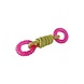 Papillon Pet Products Flostouw met 2 TPR ringen 23 cm Papillon Pet Products Flostouw met 2 TPR ringen 23 cm