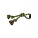 Papillon Pet Products Flostouw met handvat en 3 knopen 53 cm Papillon Pet Products Flostouw met handvat en 3 knopen 53 cm