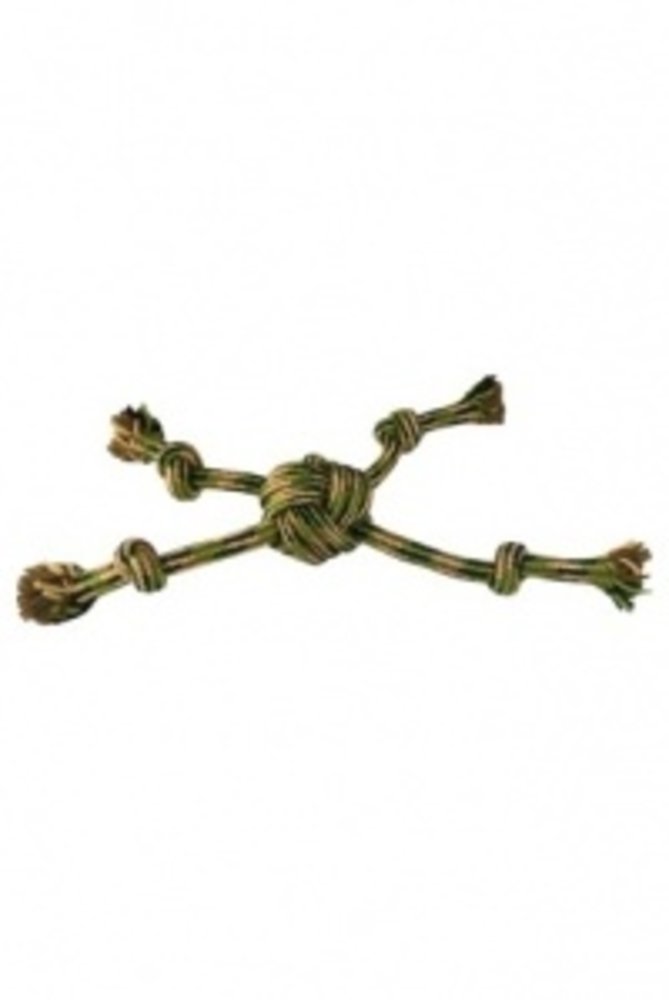 Papillon Pet Products Schwimmseil Stern mit 4 Knöpfen 38 cm Papillon Pet Products Schwimmseil Stern mit 4 Knöpfen 38 cm