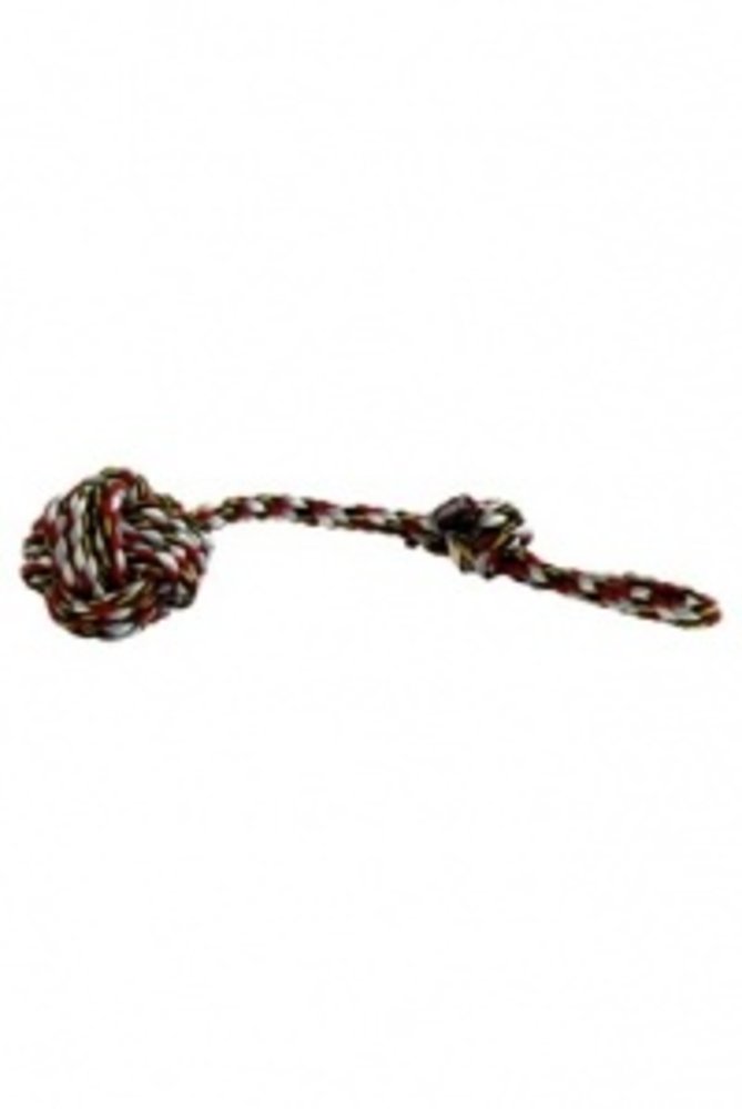 Papillon Pet Products Katoenen bal gekleurd met handvat