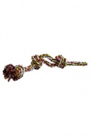 Papillon Pet Products Flostouw coloured double 3 knots Papillon Pet Products Flostouw coloured double 3 knots