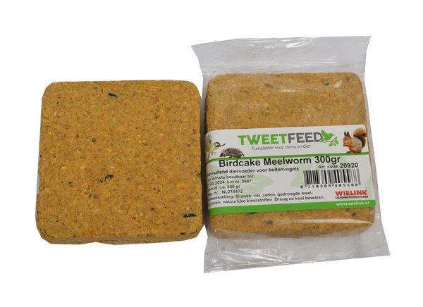 Tweetfeed Tweetfeed Uccellini Vermi Della Farina 300gr Tweetfeed Tweetfeed Uccellini Vermi Della Farina 300gr