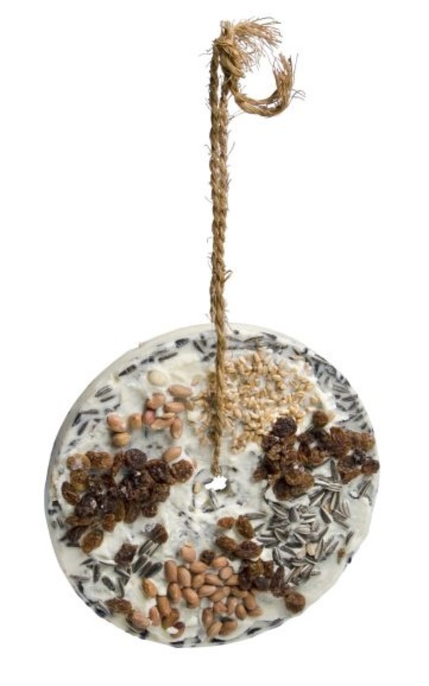 Tweetfeed Bird Disc met met pinda’s, zonnepitten en rozijnen 1st Tweetfeed Bird Disc met met pinda’s, zonnepitten en rozijnen 1st