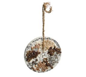 Tweetfeed Disque pour oiseaux avec des cacahuètes, des graines de tournesol et des raisins secs 1st