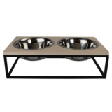 Pet-Joy Pet-Joy The DoggyBowl Steel Combi Pet-Joy Pet-Joy The DoggyBowl Steel Combi