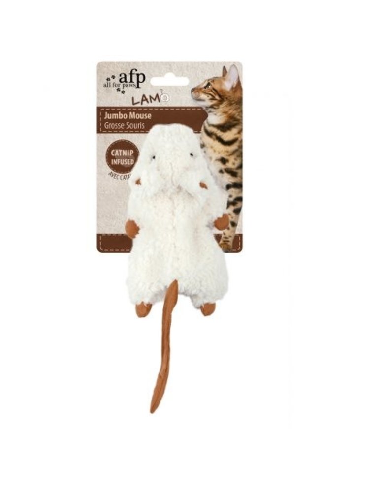 All for Paws All For Paws Jumbo Crinkle Catnip Rodent All for Paws All For Paws Jumbo Crinkle Catnip Rodent