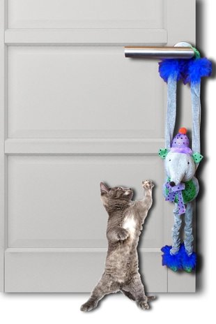 Papillon Pet Products Papillon Pluche muis met zilverfolie kraakgeluid en pieper Papillon Pet Products Papillon Pluche muis met zilverfolie kraakgeluid en pieper