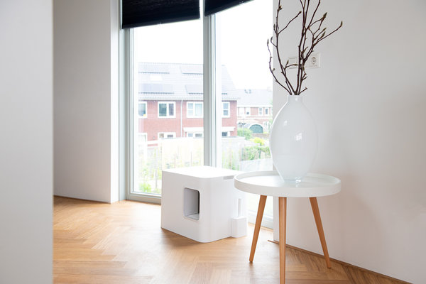 Hoopo Hoopo Dome Kattenbak Wit Hoopo Hoopo Dome Kattenbak Wit