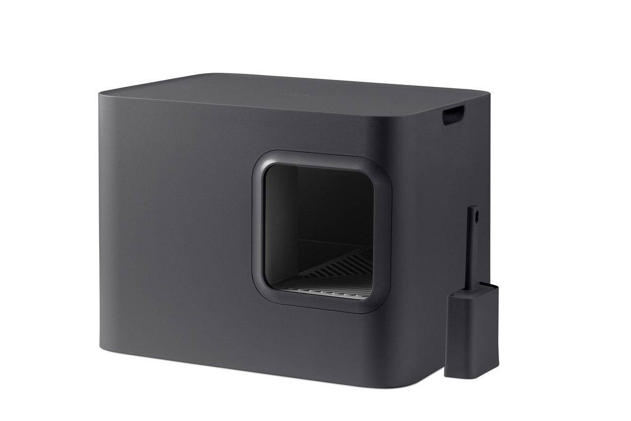 Hoopo Hoopo Dome Kattenbak Grijs Hoopo Hoopo Dome Kattenbak Grijs