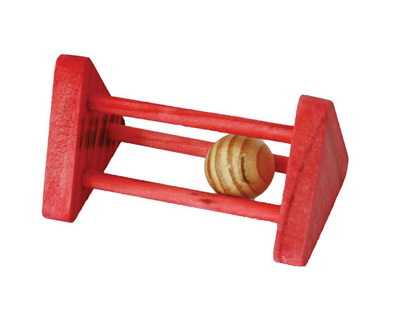 Happy Pet Wooden Rattler Triangle Happy Pet Wooden Rattler Triangle