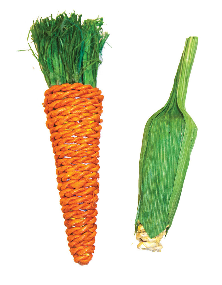 Happy Pet Carrot & Corn Chew Toy Happy Pet Carrot & Corn Chew Toy