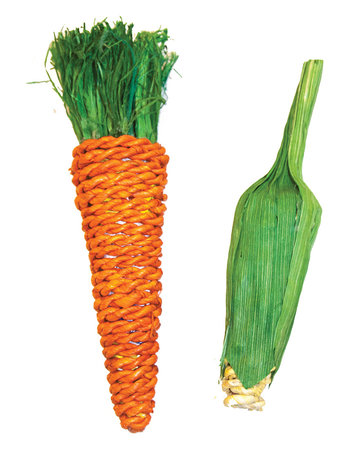 Happy Pet Carrot & Corn Chew Toy