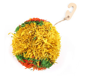 Happy Pet Bright Corny Pompom - Jumbo Happy Pet Bright Corny Pompom - Jumbo