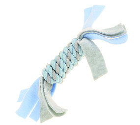 Happy Pet Little Rascals Fleecy Rope Coil Blue Happy Pet Little Rascals Fleecy Rope Coil Blue