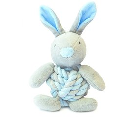 Happy Pet Little Rascals Knottie Bunny Blue Happy Pet Little Rascals Knottie Bunny Blue
