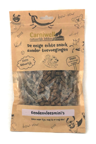 Carniwell Miniatures de viande de canard Carniwell 200g Carniwell Miniatures de viande de canard Carniwell 200g