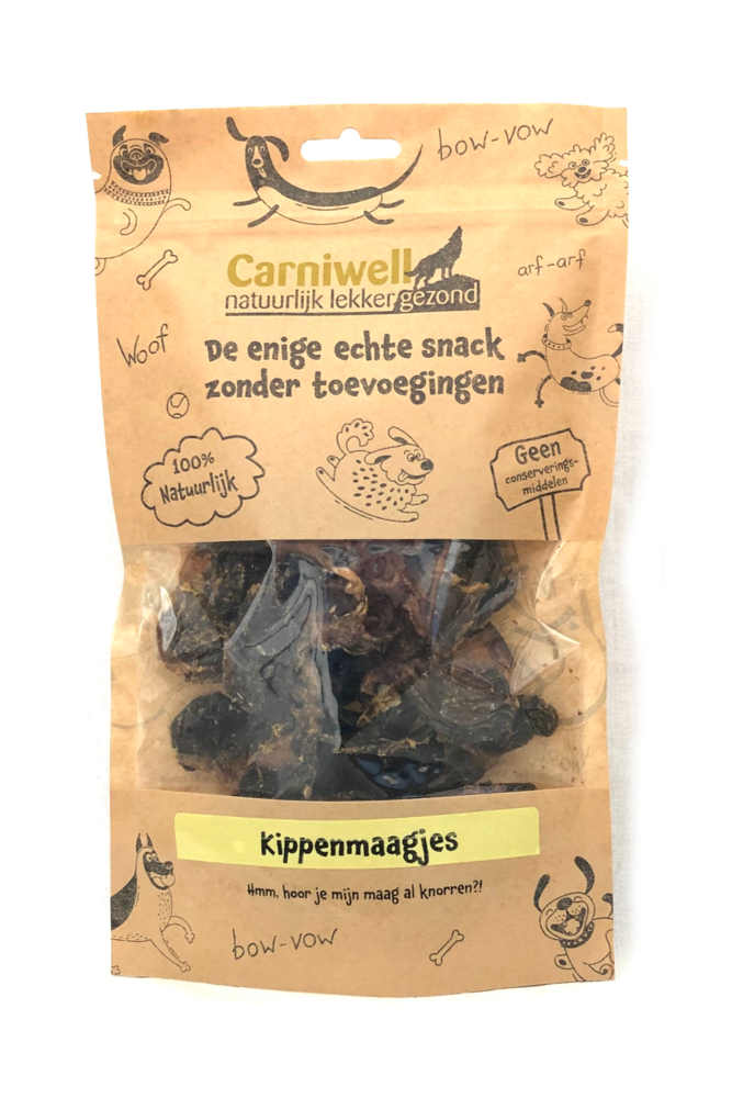 Carniwell Estomacs de poulet Carniwell 100g