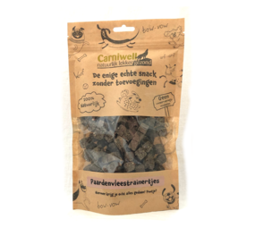 Carniwell Carniwell Horse meat treats 200g Carniwell Carniwell Horse meat treats 200g