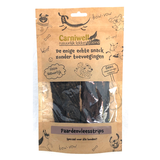 Carniwell Carniwell Paardenvleesstrips 100g Carniwell Carniwell Paardenvleesstrips 100g