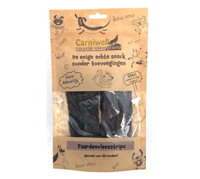 Carniwell Carniwell Paardenvleesstrips 100g