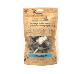Carniwell Carniwell Lachshaut Snacks 50g Carniwell Carniwell Lachshaut Snacks 50g