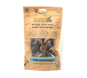 Carniwell Carniwell Fatty salmon fillet snacks 100g Carniwell Carniwell Fatty salmon fillet snacks 100g