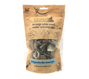 Carniwell Carniwell Kabeljauwhuidtrainertjes 70g Carniwell Carniwell Kabeljauwhuidtrainertjes 70g