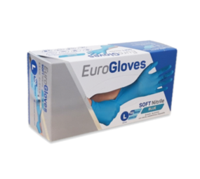 EuroGlove Gants l nitril bleu (100 pièces) taille l