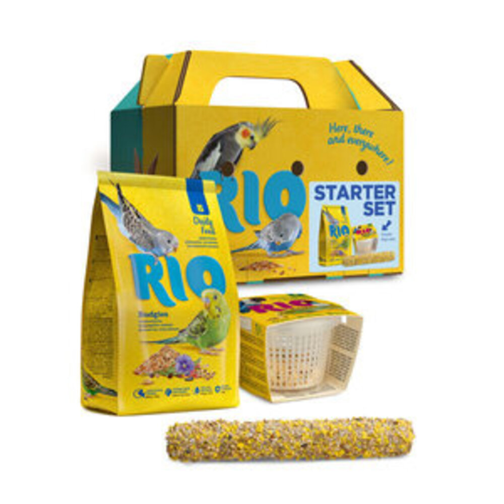 RIO Rio Starter Set for new parakeet owners RIO Rio Starter Set for new parakeet owners