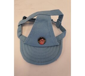 Larius Honden Cap Blauw Maat L
