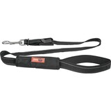 Patento Pet Walk and drive riem sport kort zwart 1,2 m / 2,5 cm