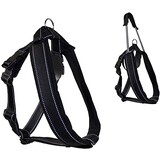 Patento Pet Jockey Harness integrate long leash Zwart L Patento Pet Jockey Harness integrate long leash Zwart L