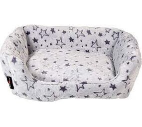 Jack and Vanilla Pawz Sofa Stars Gray-XS 50x43x17cm Jack and Vanilla Pawz Sofa Stars Gray-XS 50x43x17cm