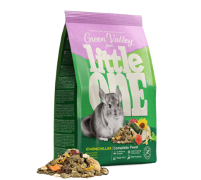 Little One Little One "Groene vallei". Vezelvoeder voor chinchilla's, 15 kg Little One Little One "Groene vallei". Vezelvoeder voor chinchilla's, 15 kg