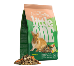 Little One Kleine "Green Valley". Fibrefood -Lebensmittel für Kaninchen, 15 kg
