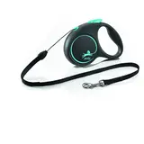 Flexi Flexi Black Design koord S Blauw|Zwart S 5 m