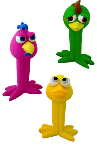 Papillon Pet Products Papillon drôle Oiseau en latex de 17 cm