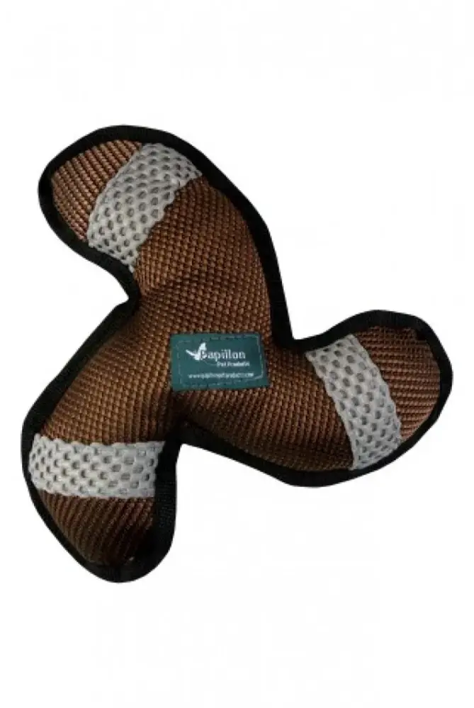 Papillon Pet Products Papillon Forma de boomerang de juguete para perros fuerte