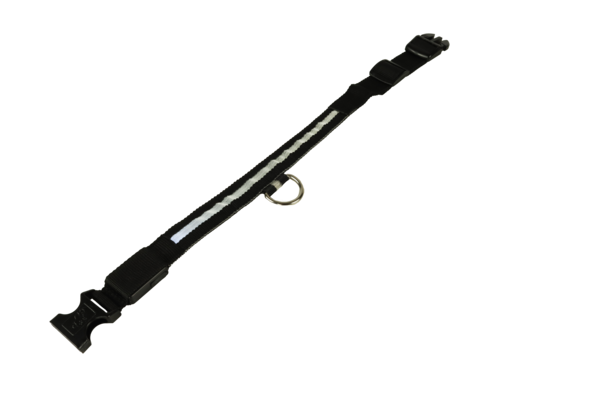 mypetworld Lichtgevende halsband zwart S Oplaadbare batterij mypetworld Lichtgevende halsband zwart S Oplaadbare batterij