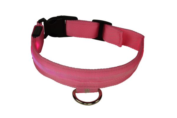 mypetworld Cuello luminoso rosa XL Batería mypetworld Cuello luminoso rosa XL Batería