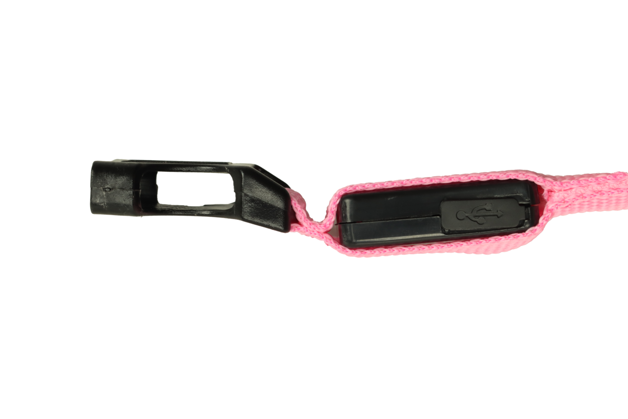 mypetworld Lichtgevende halsband roze M Batterij mypetworld Lichtgevende halsband roze M Batterij