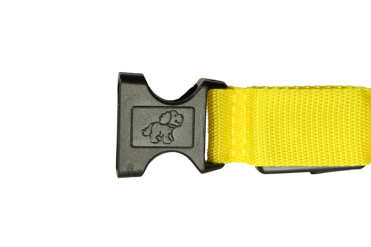 mypetworld Colarinho luminoso amarelo Bateria S mypetworld Colarinho luminoso amarelo Bateria S