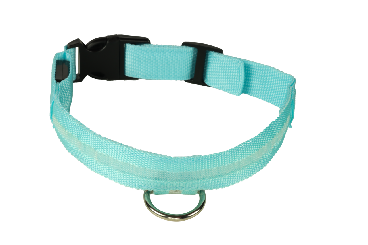 mypetworld Leuchthalsband blauw XL Wiederaufladbare Batterie mypetworld Leuchthalsband blauw XL Wiederaufladbare Batterie