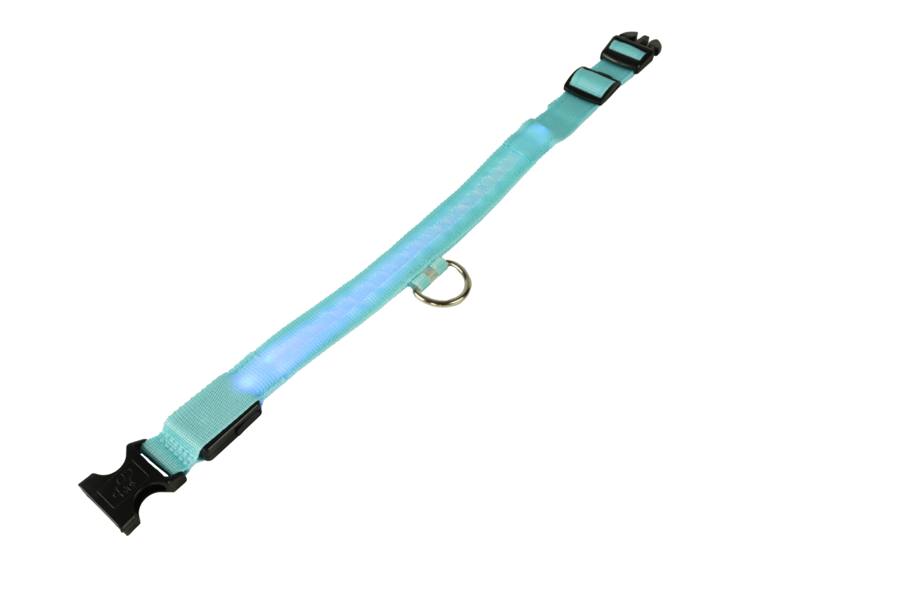 mypetworld Lichtgevende halsband blauw XL Batterij mypetworld Lichtgevende halsband blauw XL Batterij