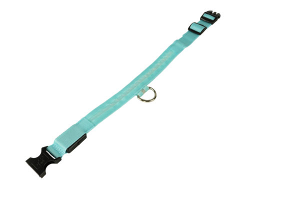 mypetworld Cuello luminoso azul M Batería