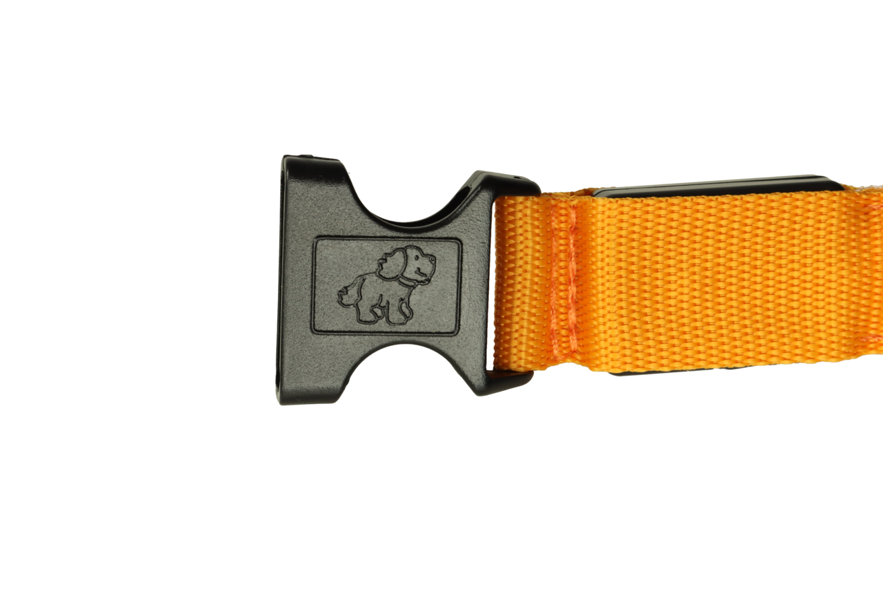mypetworld Lichtgevende halsband oranje M Oplaadbare batterij mypetworld Lichtgevende halsband oranje M Oplaadbare batterij