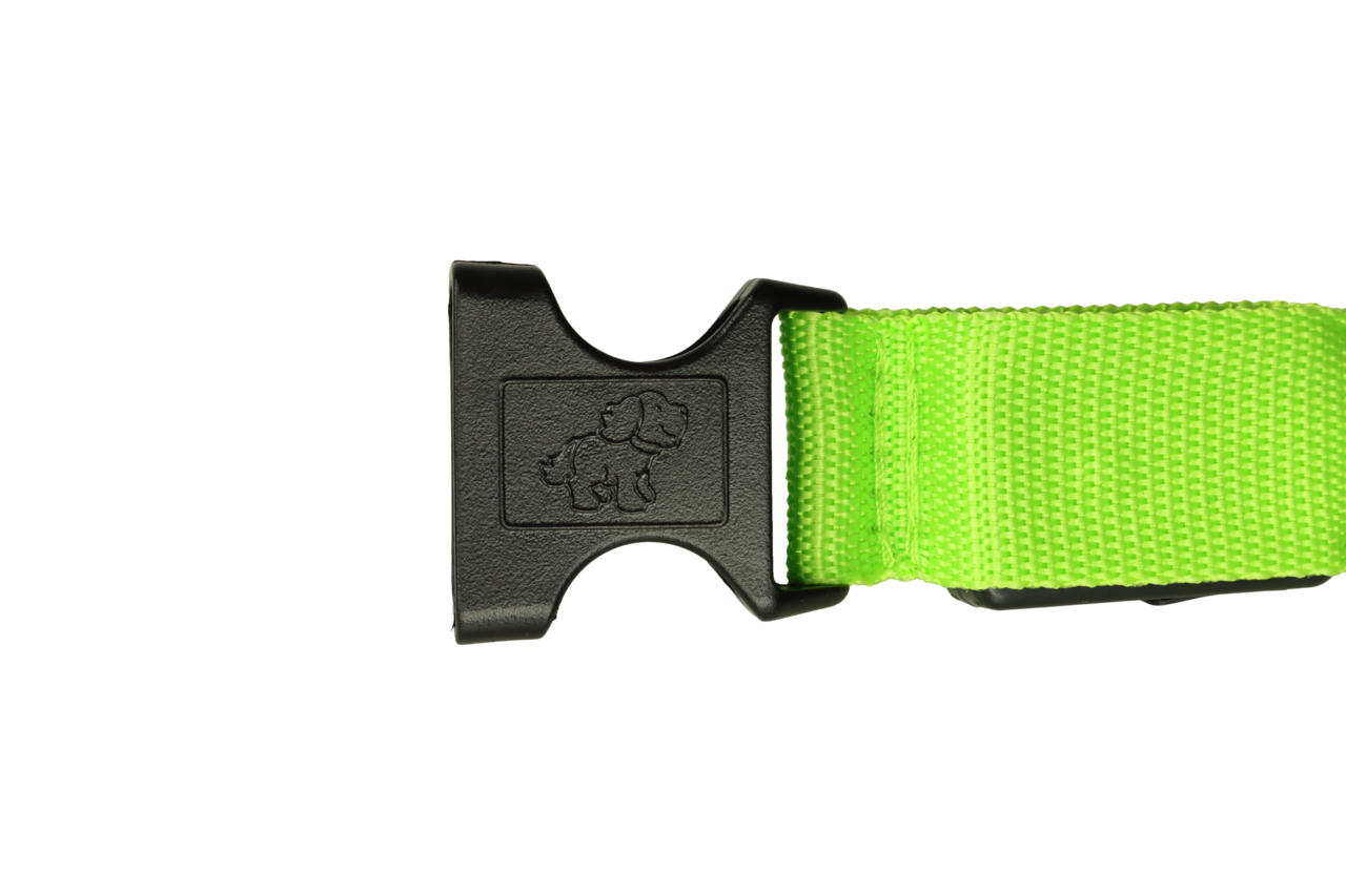 mypetworld Luminous collar green S Rechargeable battery