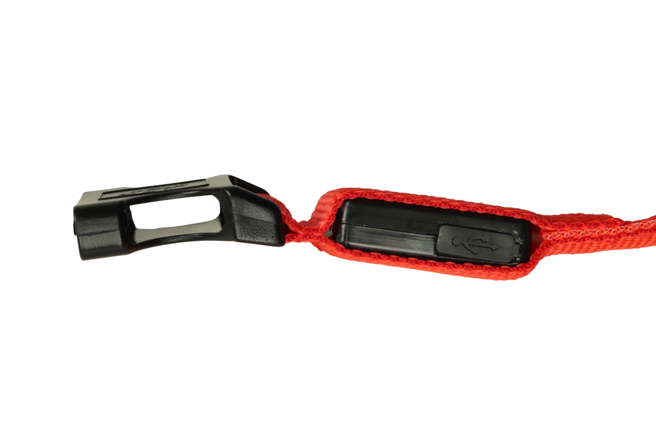 mypetworld Lichtgevende halsband rood M Batterij